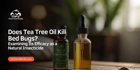 Can Tea Tree Oil Kill Bed Bugs? Exploring the Myths and Realities of Natural Pest Control